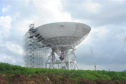 辰维公司参与技术服务的深空站发挥重要作用